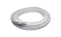 Tubagem isolada para ar condicionado 1/4" + 1/2" — rolo de 20 m
