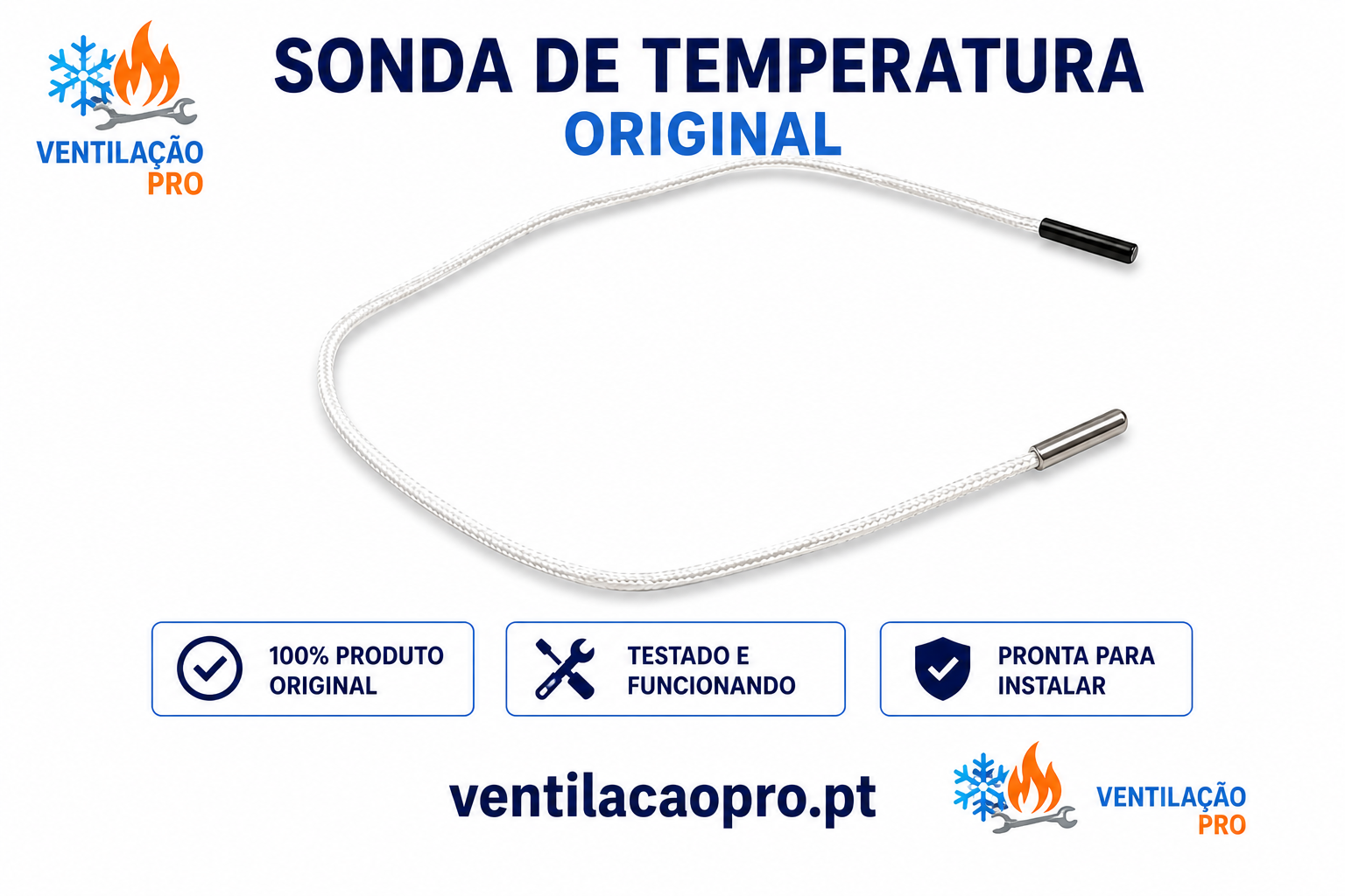 Kit de sondas exteriores Whirlpool SPICR309 / SPICR312 — C00506474 / C00386310 / C00632986 Kit de sondas exteriores Whirlpool SPICR309 / SPICR312 — C00506474 / C00386310 / C00632986