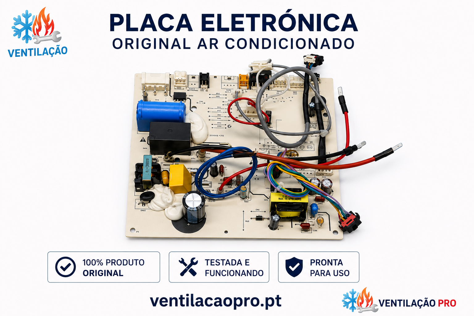 Placa eletrónica interior Hisense CA50XS1AG K2171905 Placa eletrónica interior Hisense CA50XS1AG K2171905