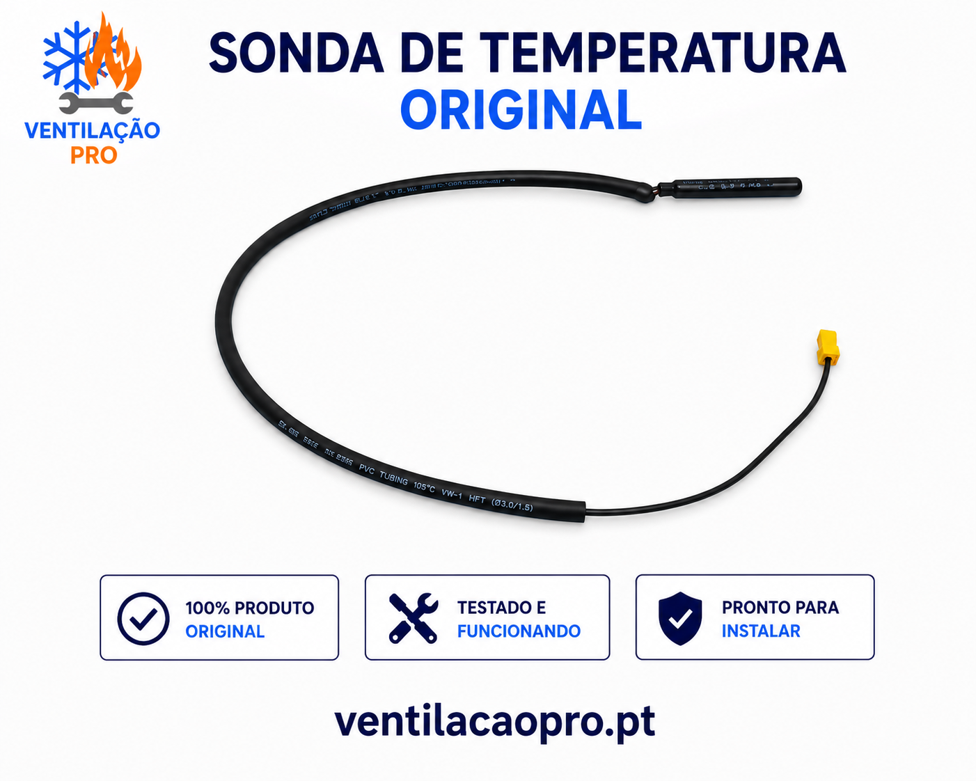 Kit de sondas exteriores Becken BAC9410 / BAC9409 — WR1822634 / WR1831029 / WR1822633 Kit de sondas exteriores Becken BAC9410 / BAC9409 — WR1822634 / WR1831029 / WR1822633