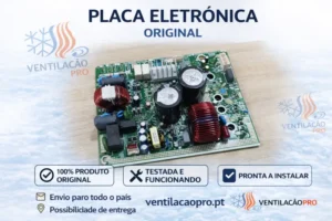 Placa eletrónica exterior Gree Consola GEH18AAXF Placa eletrónica exterior Gree Consola GEH18AAXF