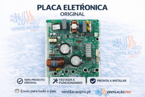 Placa eletrónica exterior Gree Pular GWH24AGDXB Placa eletrónica exterior Gree Pular GWH24AGDXB
