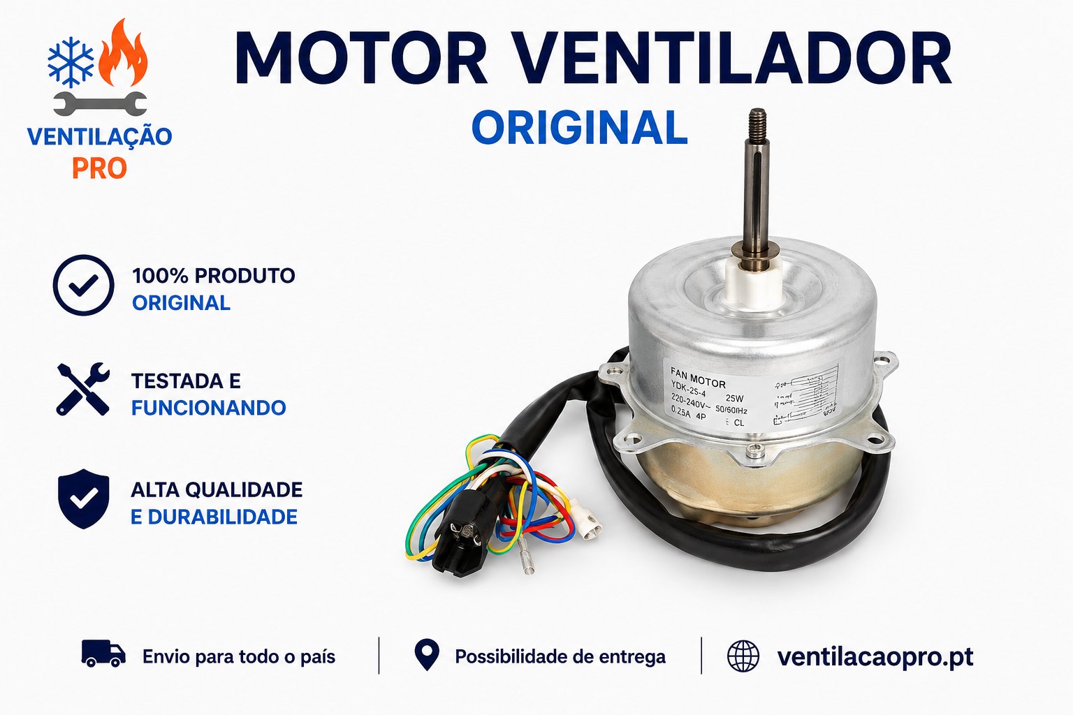 Ventilador exterior Gree Consola GEH09AA Ventilador exterior Gree Consola GEH09AA