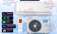Ar condicionado Midea Solstice EZ-09RD6 9000 BTU — Inverter e Wi-Fi Ar condicionado Midea Solstice EZ-09RD6 9000 BTU — Inverter e Wi-Fi